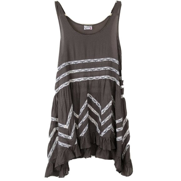 Intimately Free Polka Dot Tunic Tank - Picture 1 of 8